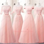 Most Popular Color Blush Series Bridesmaids Group Cheap Unit Price