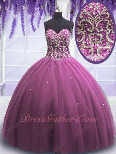 Mauve Plum Purple Designer Sample Products Girl First Quinceanera Dresses Clearance