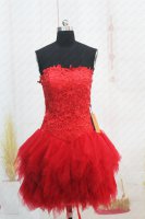 2019 Scarlet A-line Skirt Short Prom Dresses Evening Party Dress Near Me