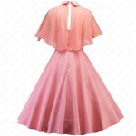 Nifty Watermelon Light Coral Short Graduation Party Girl Dress With Chiffon Cloak