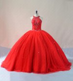 Memorable Real Factory Products No PS Very Puffy Vestidos De Ball Gown Red