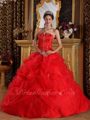 V-shaped Cut Out Strapless Ball Gown Individuation Customized Avoid Outfit Clash