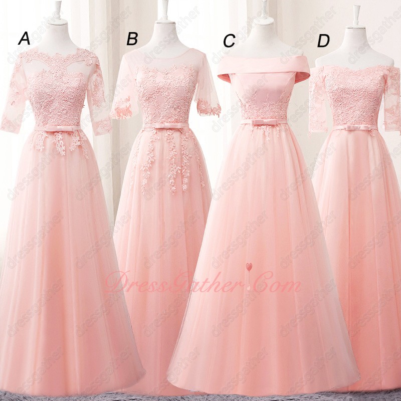 Most Popular Color Blush Series Bridesmaids Group Cheap Unit Price - Click Image to Close