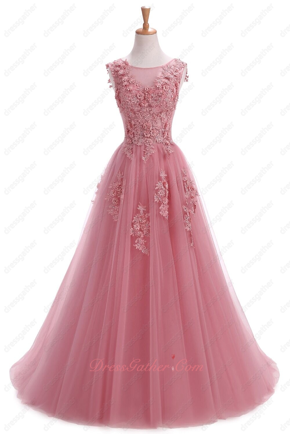 Flattering Dark Rose Pink Brush Train Carnival Formal Evening Dress Boutique Online - Click Image to Close